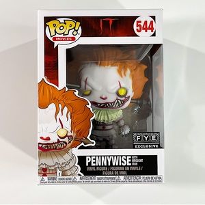 IT Pennywise with Wrought Iron #544 Funko Pop! Movies FYE Exclusive